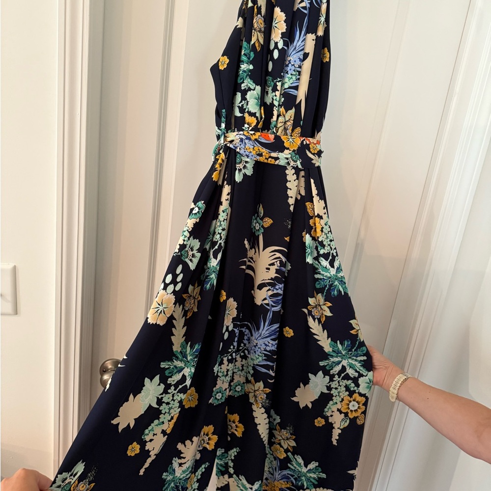 The Clothing Company Navy Floral Jumpsuit - Picture 3 of 6